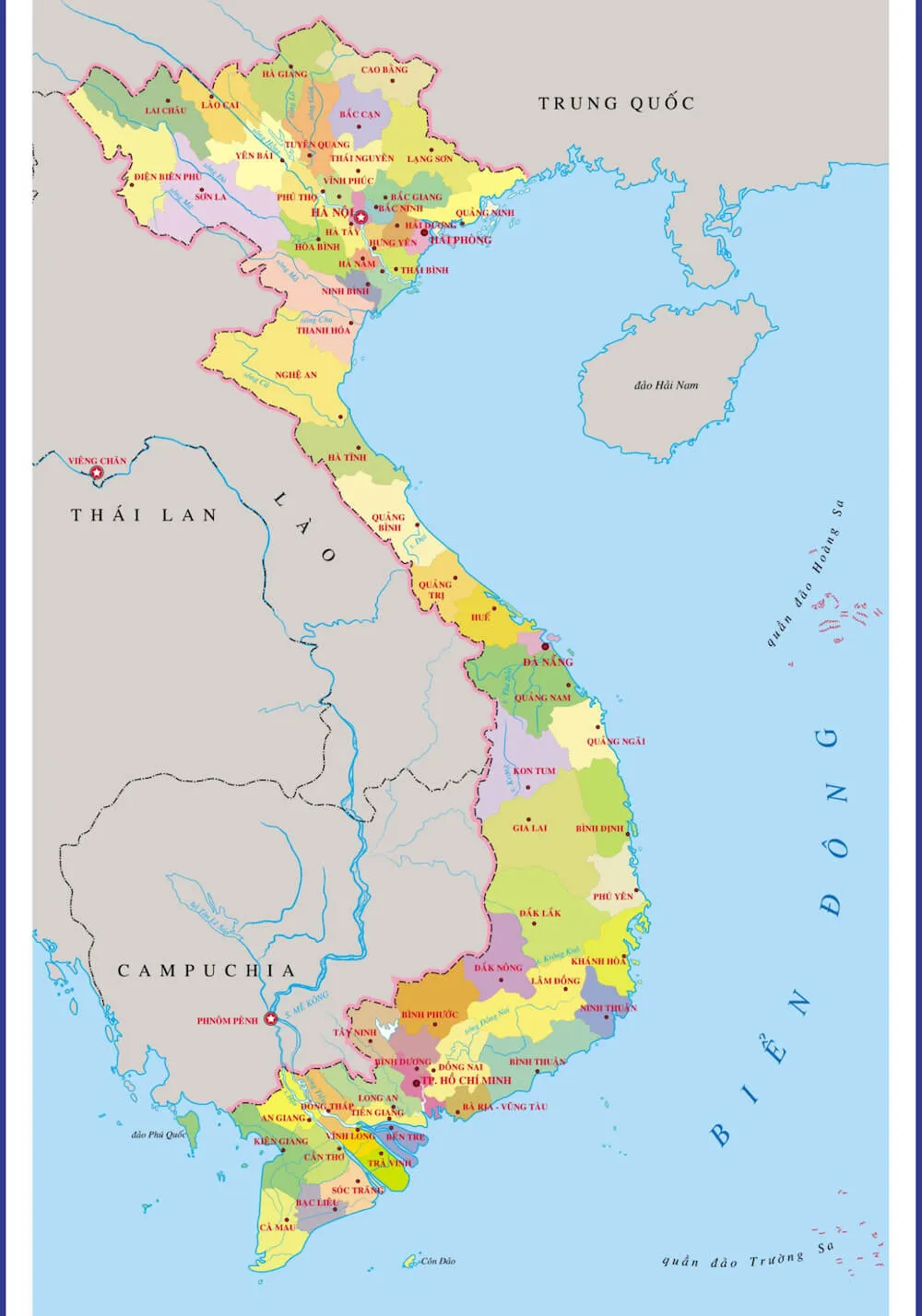 Việt Nam có bao nhiêu tỉnh thành? Tìm hiểu chi tiết tên tỉnh/thành phố